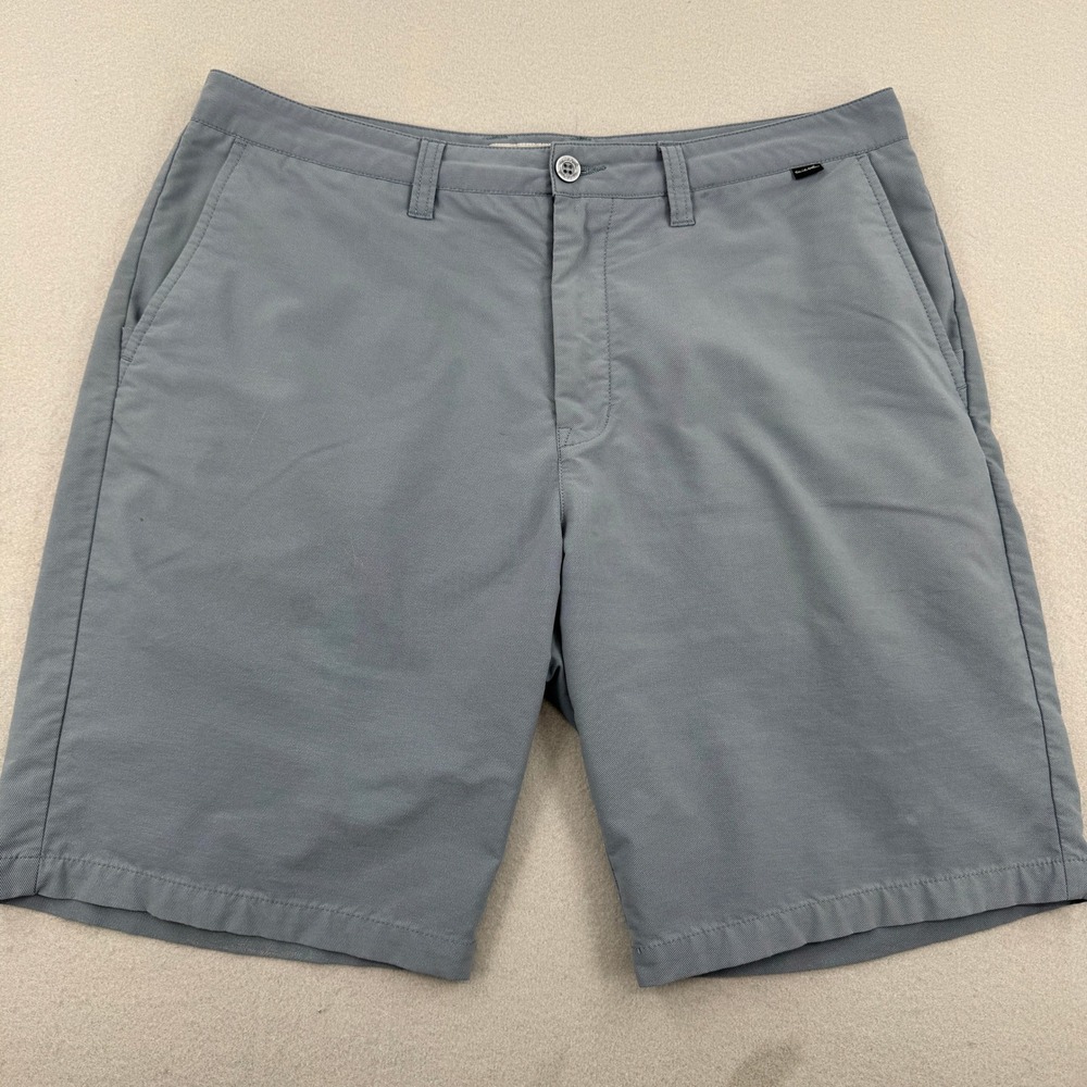 TravisMathew Mens Gray Golf Shorts Size 36 Casual Performance Athleisure Tech‎